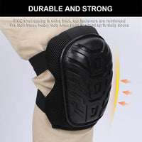 Work Knee Pads for Men Construction, Gardening Knee Pads for Work, Kneepads for Construction, Rodilleras De Trabajo Rodilleras Para Dolor De Rodillas (Black)