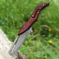 Cuchillo De Frutas De Cocina, Mango De Madera, Cuchillo De Carne
