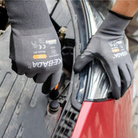 Guantes De Trabajo Para Hombre, Grises, Paquete Grande De 5 Us