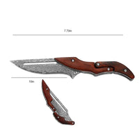 Cuchillo De Frutas De Cocina, Mango De Madera, Cuchillo De Carne