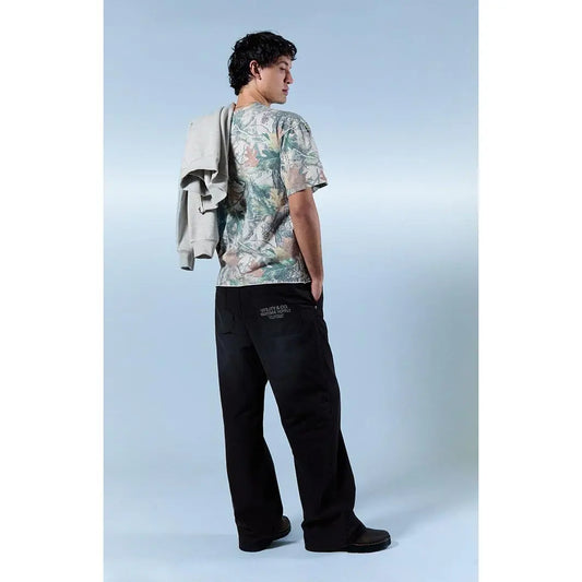 Pacsun Men'S Blake Extreme Baggy Pants Carpenter Black