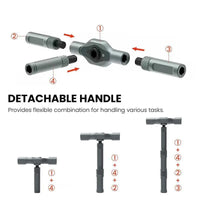 SEESE 24 in 1 Dly Screwdriver Set,1 Set Switchablescrewdriver Shape Magnetic Screwdriver Set,Compact and Portable Ratchet Screw0Driver Sethome Repair Tool Box