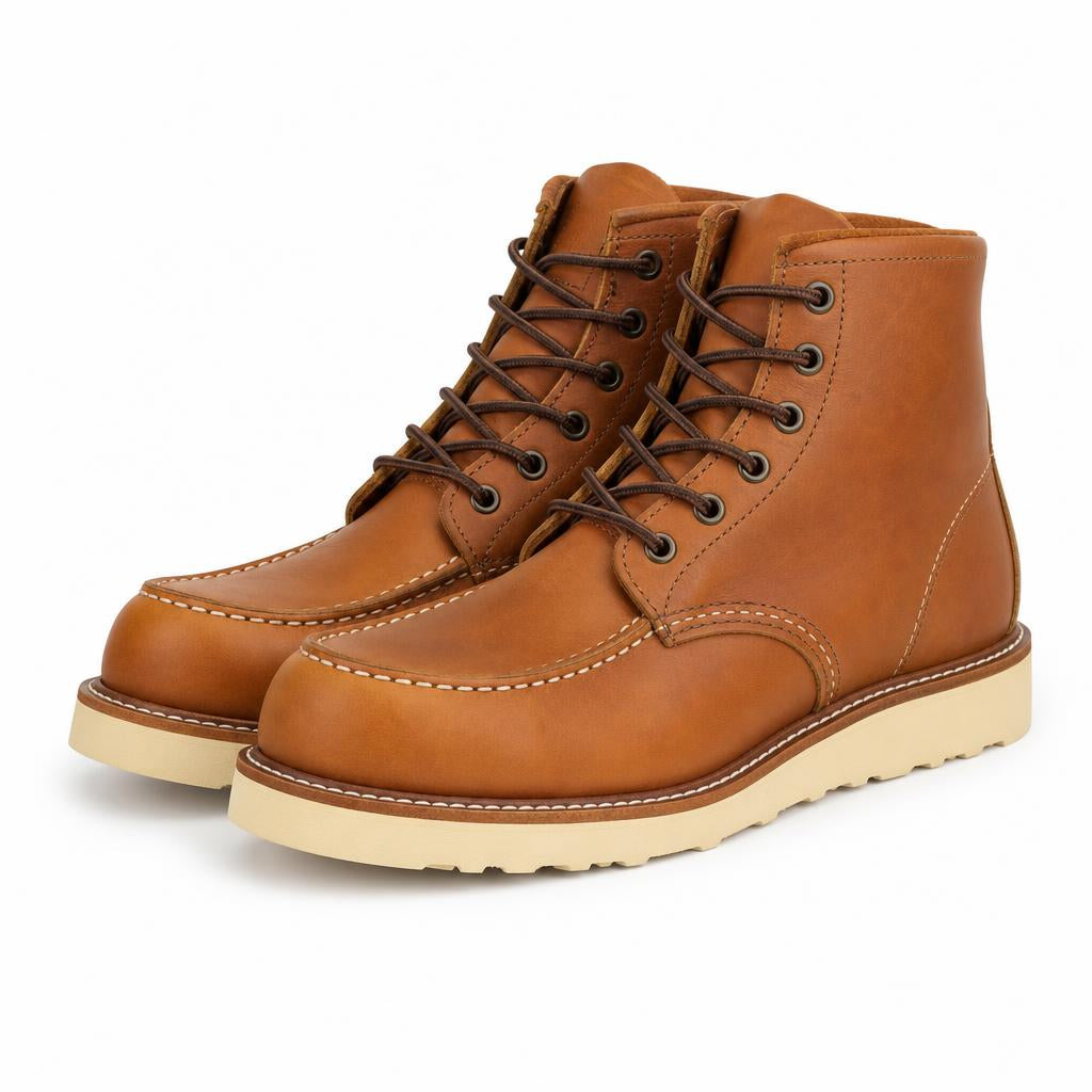 Botas de Trabajo Wedge Moc - Piel Premium